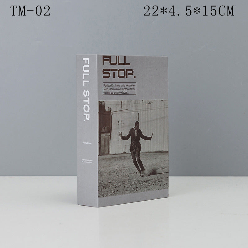 Living Room Creative Decorative Book Ornaments