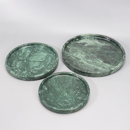 green stone tray close up texture detail