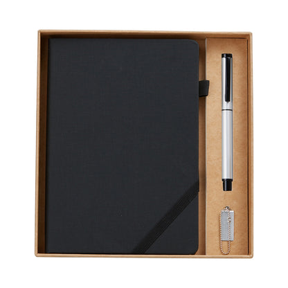 elegant writing notebook set with minimalist stationery styling
