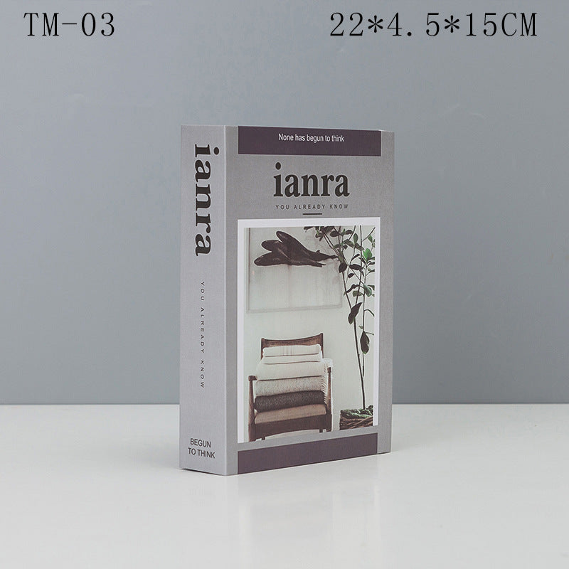 Living Room Creative Decorative Book Ornaments