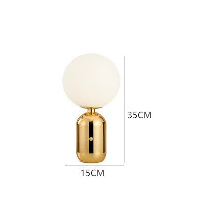 minimalist Nordic lamp for cozy bedroom atmosphere