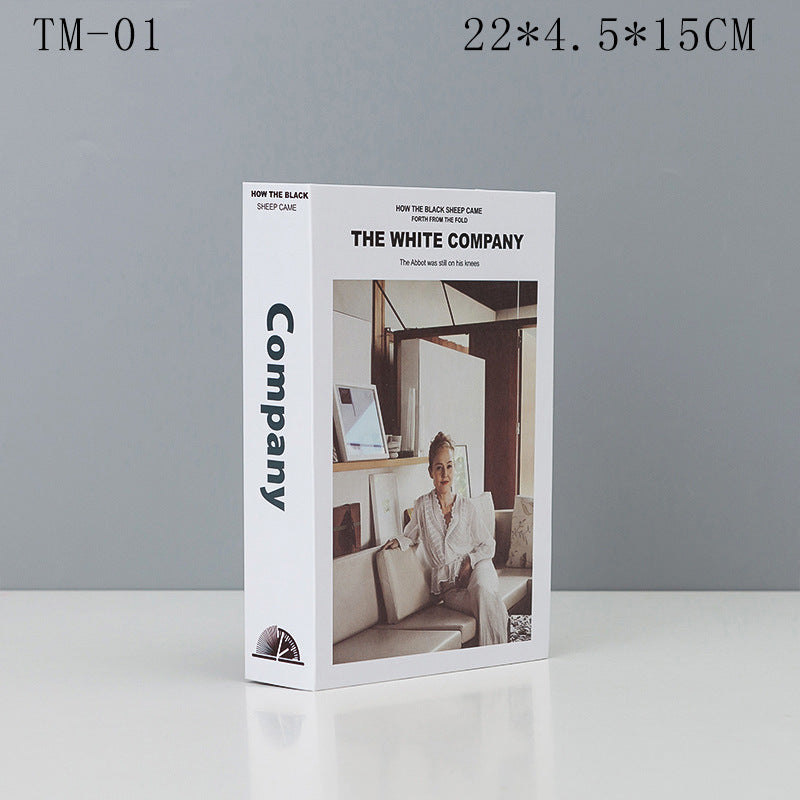 Living Room Creative Decorative Book Ornaments