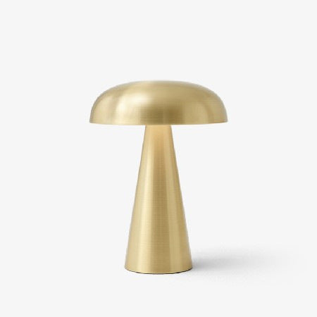 modern minimalist table lamp with soft glow lighting