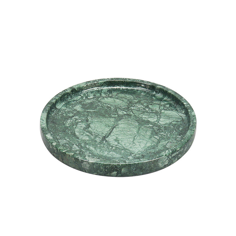natural marble tray bedside table neutral decor