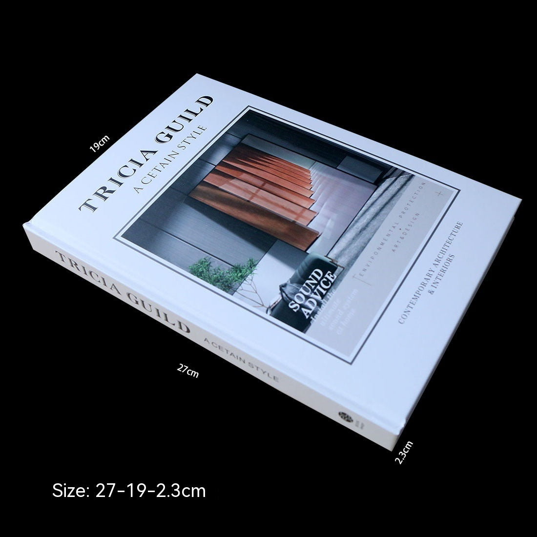 Decorative Hardcover Faux Book Stack – Reversible Luxury Decor