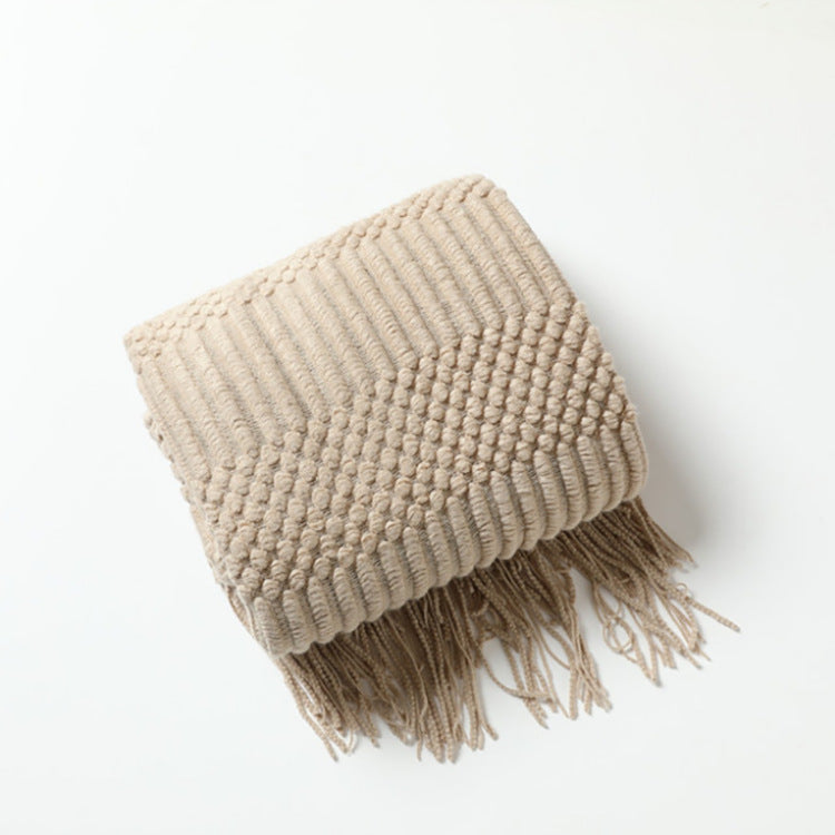 soft throw blanket bed layering neutral bedroom