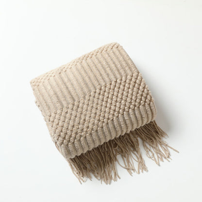 soft throw blanket bed layering neutral bedroom