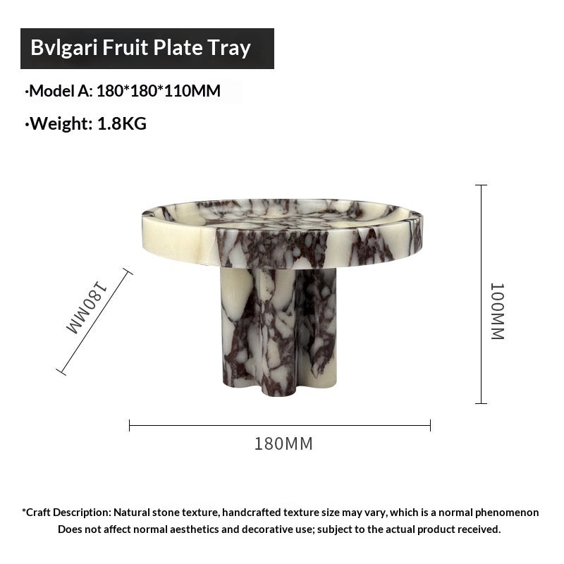 luxury marble tray decorative home accent