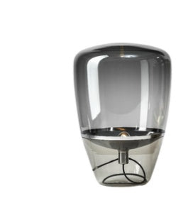 modern glass lamp for bedside table lighting